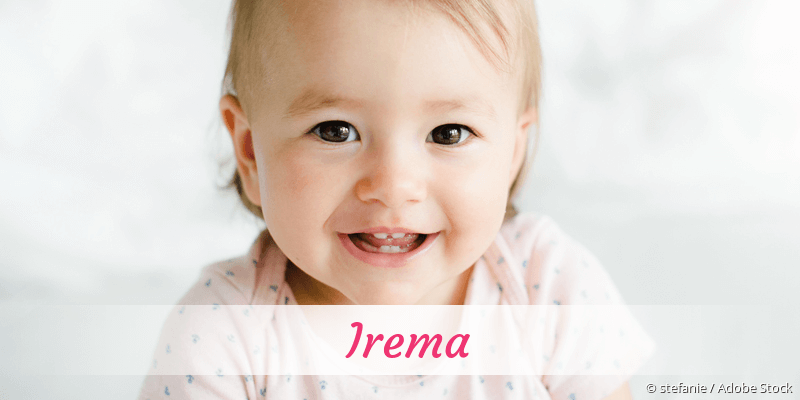 Baby mit Namen Irema