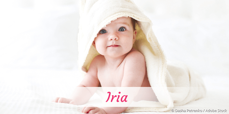 Baby mit Namen Iria