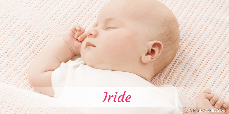 Baby mit Namen Iride