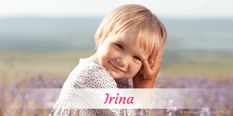 Name Irina als Bild