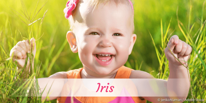 Baby mit Namen Iris