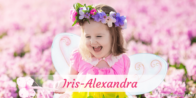 Baby mit Namen Iris-Alexandra