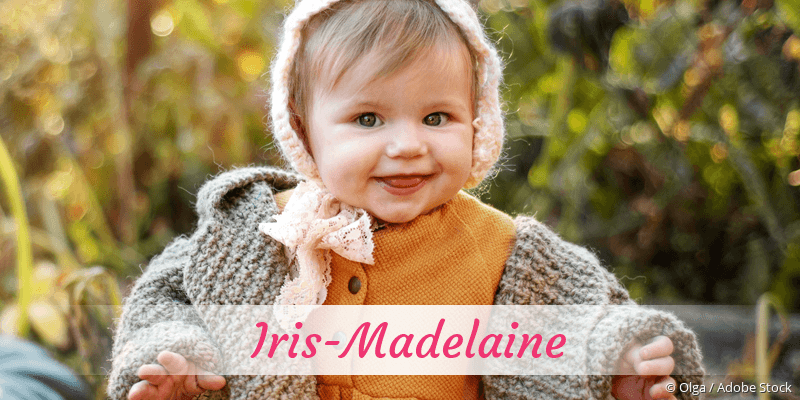 Baby mit Namen Iris-Madelaine