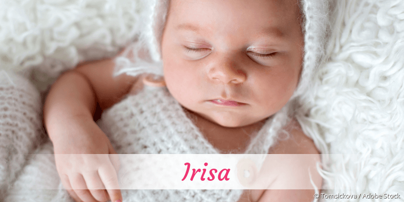 Baby mit Namen Irisa
