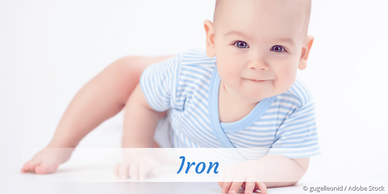 Baby mit Namen Iron