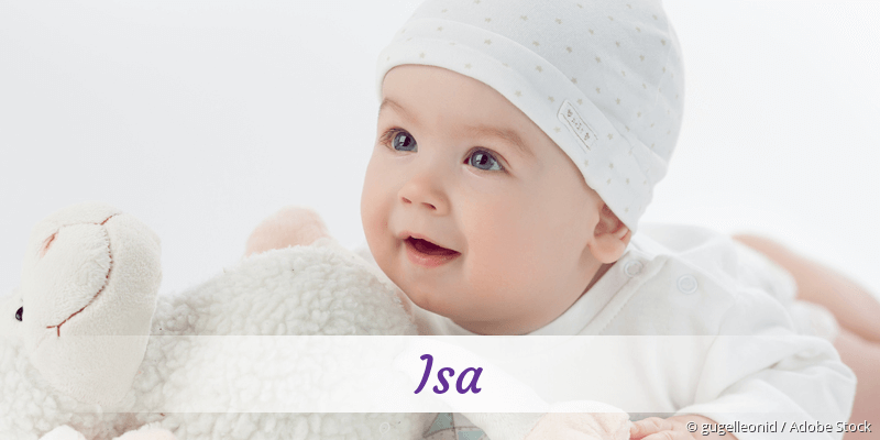 Baby mit Namen Isa