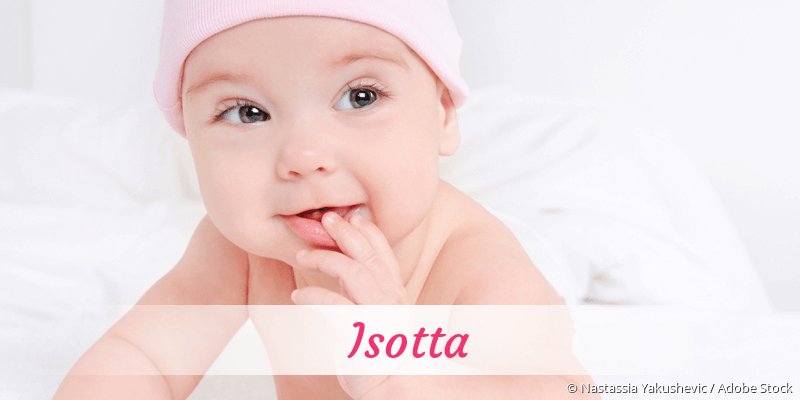Baby mit Namen Isotta