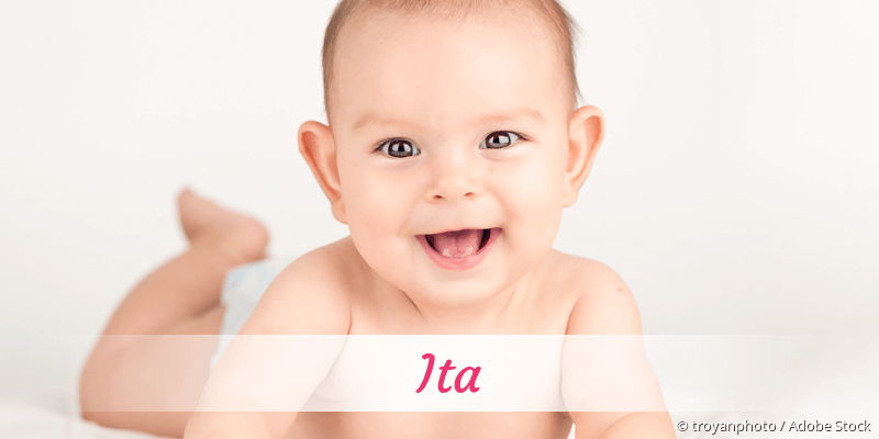 Baby mit Namen Ita