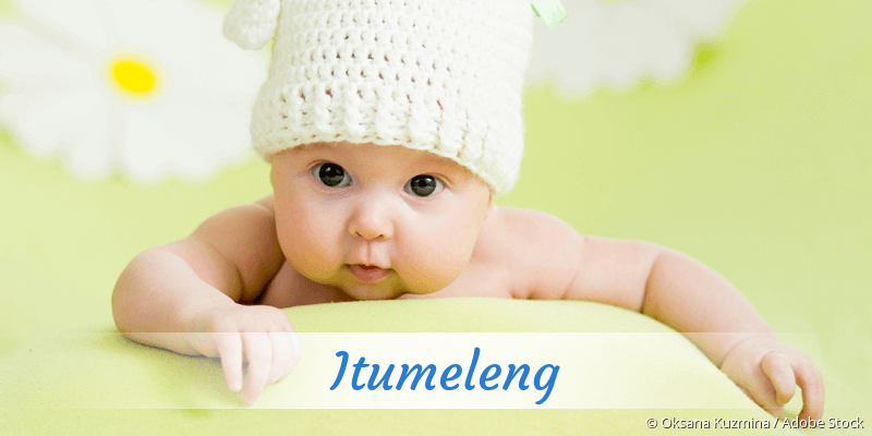 Baby mit Namen Itumeleng