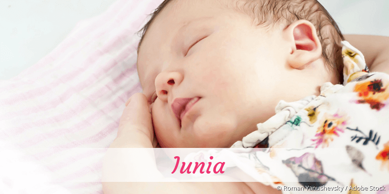 Baby mit Namen Iunia