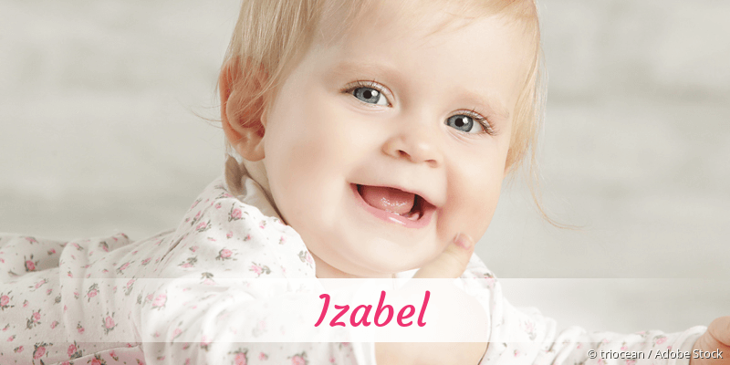 Baby mit Namen Izabel