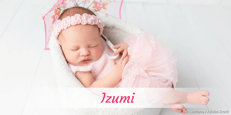 Baby mit Namen Izumi