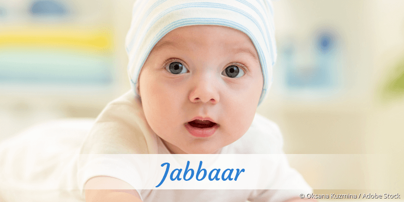 Name Jabbaar als Bild