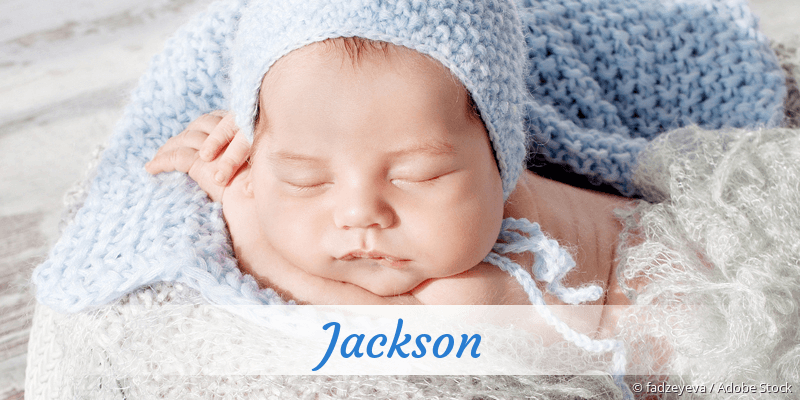 Baby mit Namen Jackson