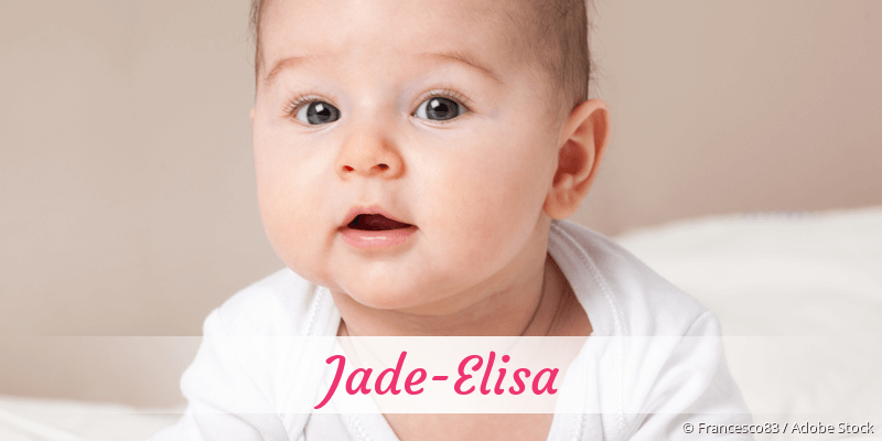 Baby mit Namen Jade-Elisa