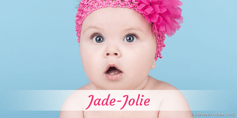 Baby mit Namen Jade-Jolie
