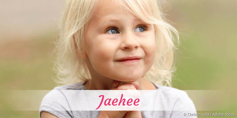 Baby mit Namen Jaehee