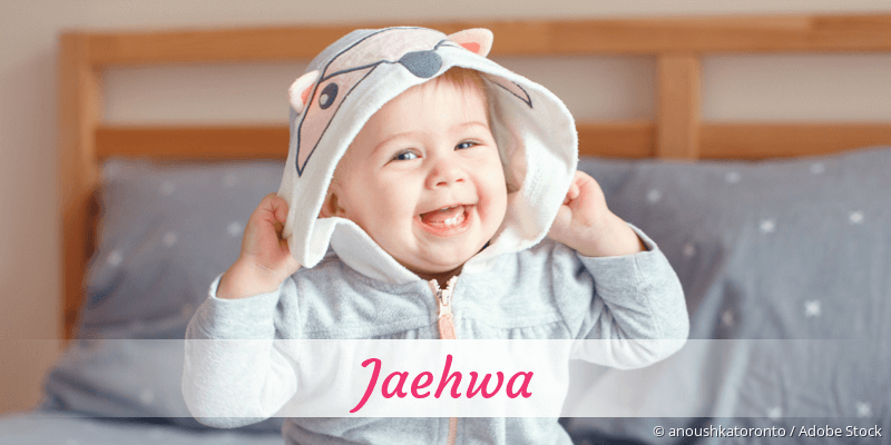 Baby mit Namen Jaehwa