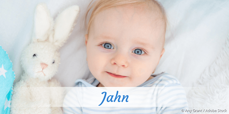 Baby mit Namen Jahn