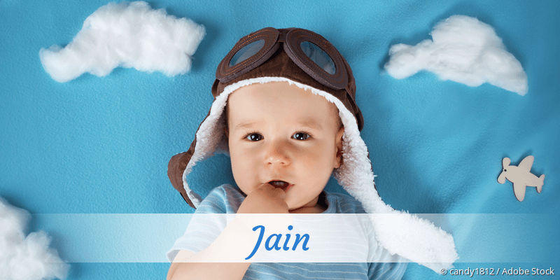 Baby mit Namen Jain