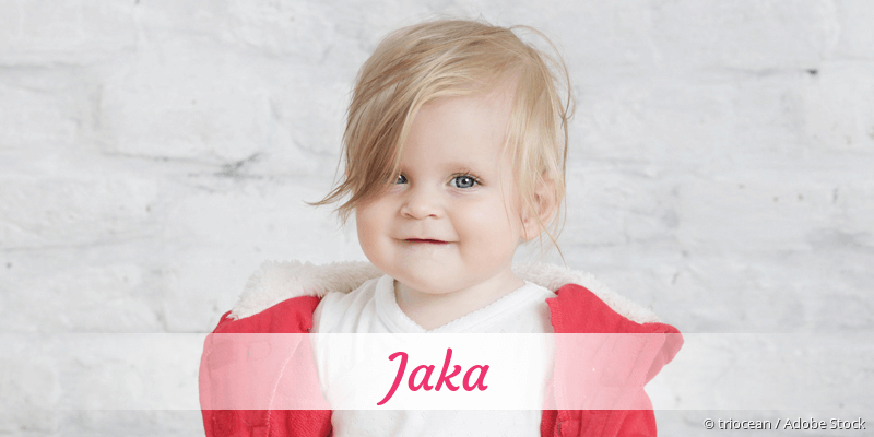 Baby mit Namen Jaka