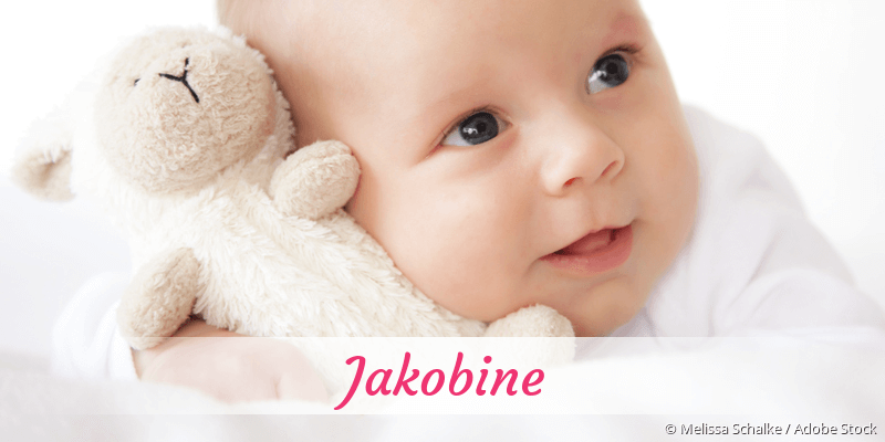 Baby mit Namen Jakobine