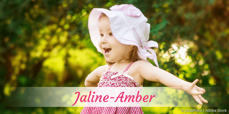 Baby mit Namen Jaline-Amber