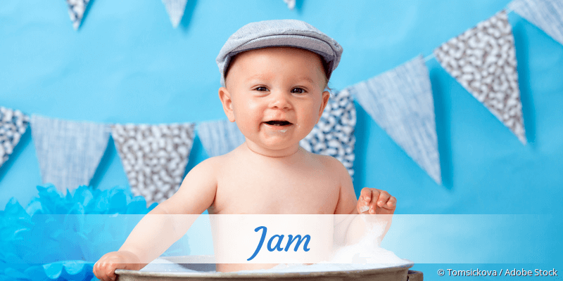 Baby mit Namen Jam