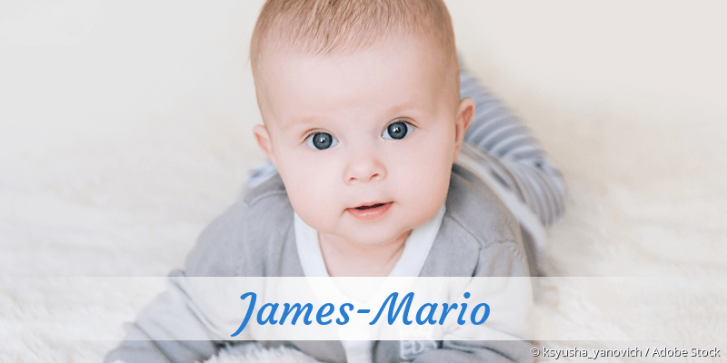 Baby mit Namen James-Mario