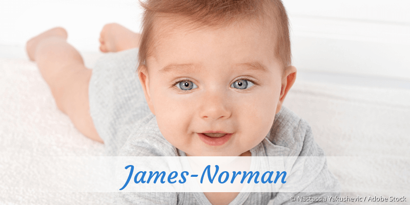 Baby mit Namen James-Norman