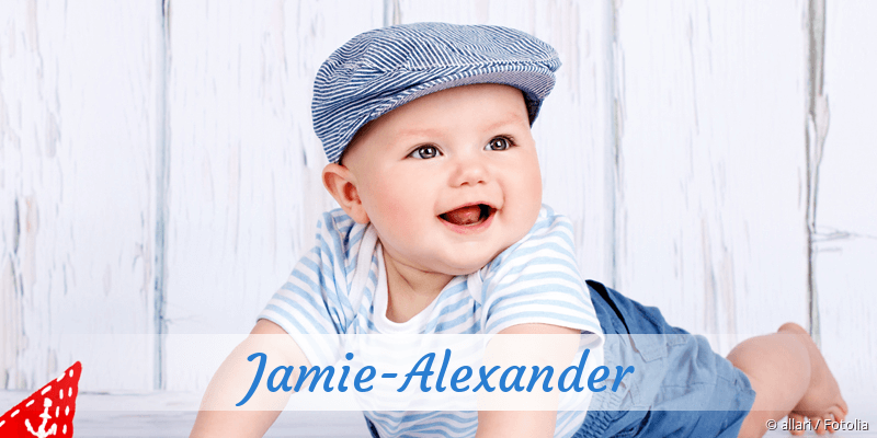 Baby mit Namen Jamie-Alexander