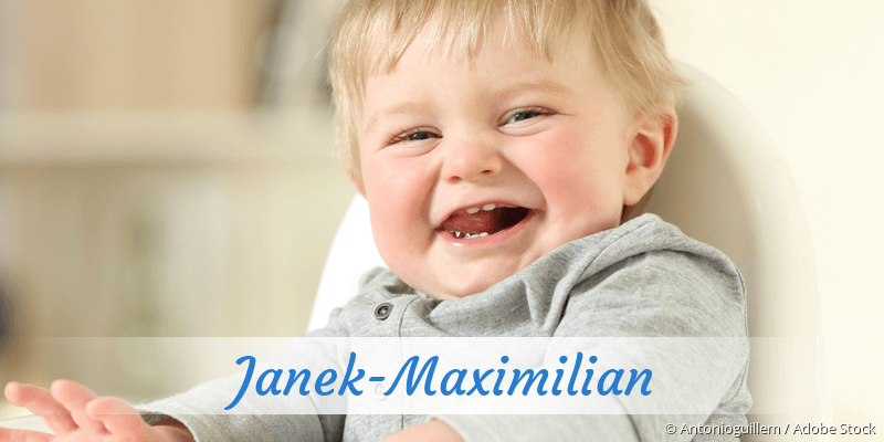 Baby mit Namen Janek-Maximilian