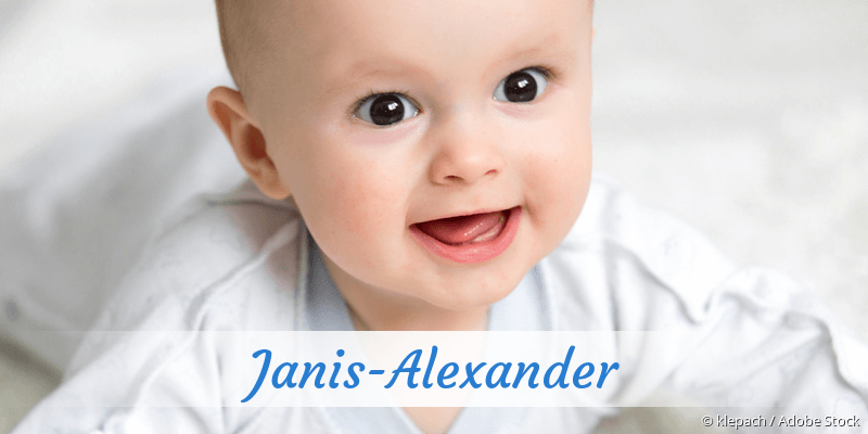 Baby mit Namen Janis-Alexander