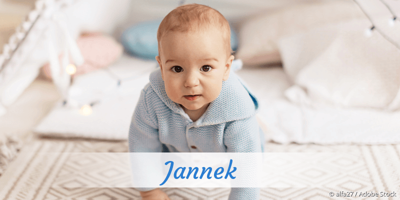 Baby mit Namen Jannek