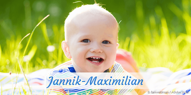 Baby mit Namen Jannik-Maximilian