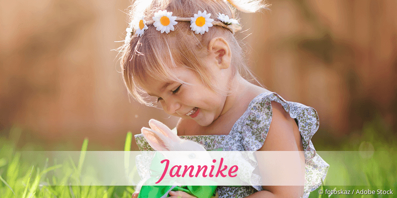 Baby mit Namen Jannike