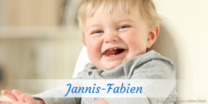 Baby mit Namen Jannis-Fabien
