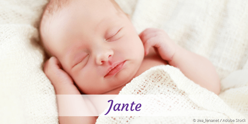 Baby mit Namen Jante