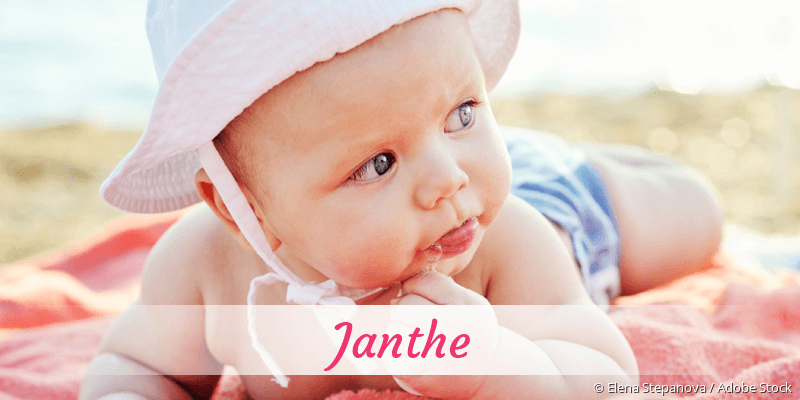 Baby mit Namen Janthe