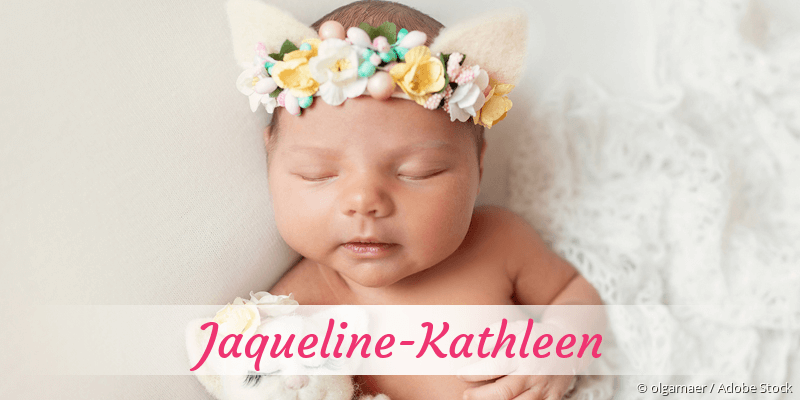 Baby mit Namen Jaqueline-Kathleen