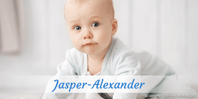 Baby mit Namen Jasper-Alexander