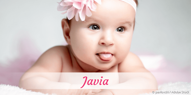 Baby mit Namen Javia