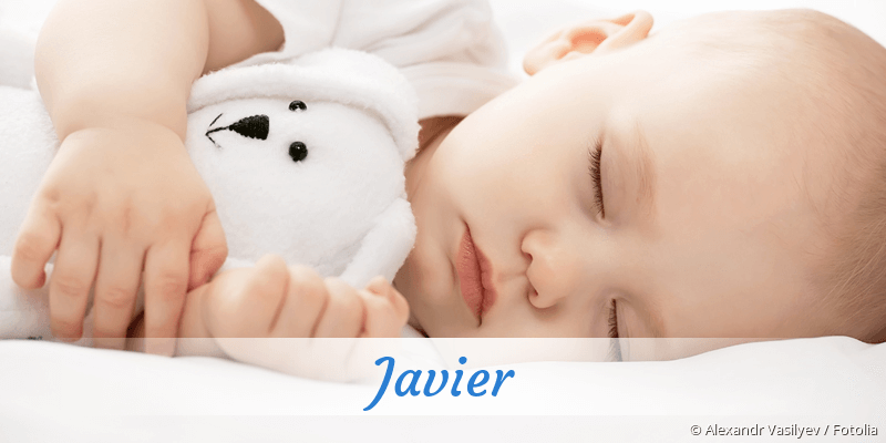 Baby mit Namen Javier