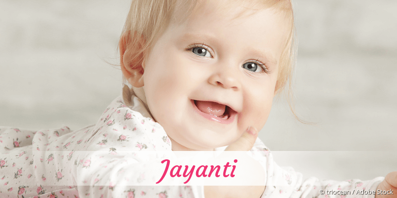 Baby mit Namen Jayanti