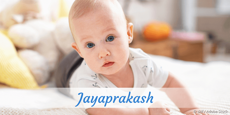 Baby mit Namen Jayaprakash