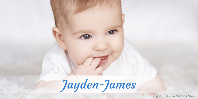 Baby mit Namen Jayden-James