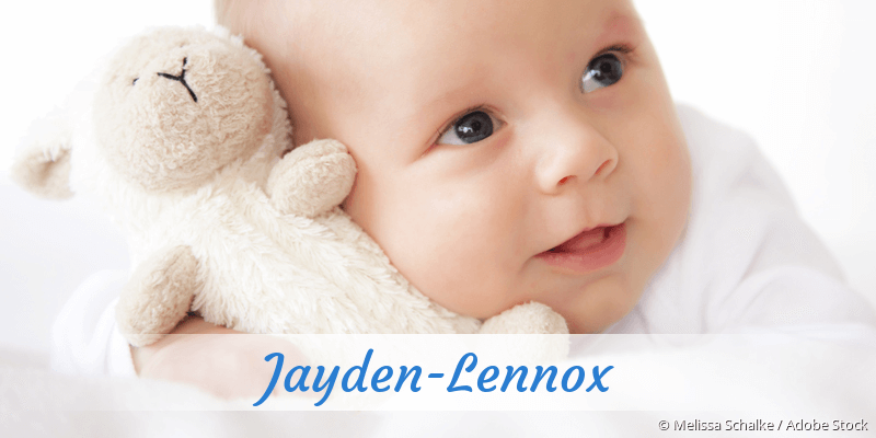 Baby mit Namen Jayden-Lennox