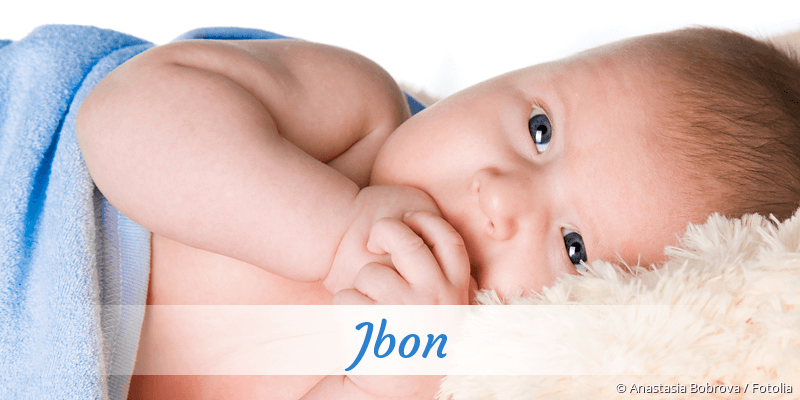 Baby mit Namen Jbon