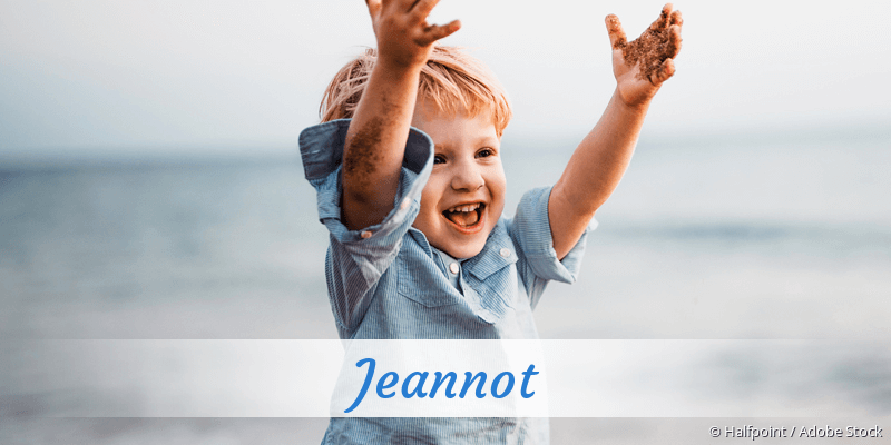 Baby mit Namen Jeannot