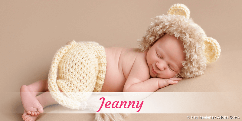 Baby mit Namen Jeanny